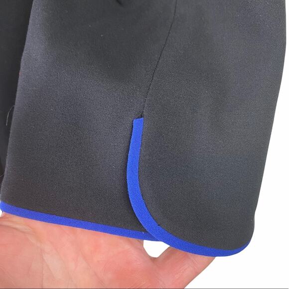 Anne Klein 3 Button Suit Jacket Sz 12 Black Blue NWT - Picture 4 of 10